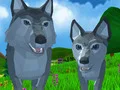Cluiche Wolf simulator wild animals ar líne