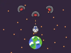 Cluiche Pixel Protect Your Planet ar líne