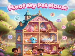 Cluiche Floof My Pet House ar líne