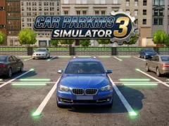 Cluiche Car Parking Simulator 3 ar líne