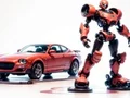 Cluiche Coloring Book: Robot And Car ar líne