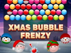 Cluiche Xmas Bubble Frenzy ar líne