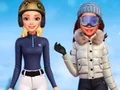 Cluiche Ellie and Friends Ski Fashion ar líne