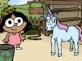 Cluiche Betty & the Yeti's Unicorn game ar líne