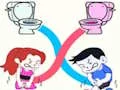 Cluiche Toilet Rush Race: Pee Master ar líne