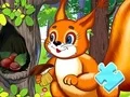 Cluiche Jigsaw Puzzle: Squirrel Hide Food ar líne