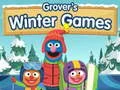 Cluiche Sesame Street: Grover`s Winter game ar líne