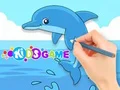 Cluiche Coloring Book: Cute Dolphin ar líne
