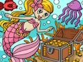 Cluiche Mermaids: Spot The Differences ar líne