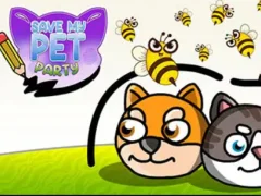 Cluiche Save My Pet Party ar líne