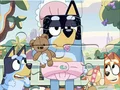 Cluiche Jigsaw Puzzle: Bluey Play Time ar líne