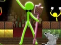 Cluiche FNF Rush E : Animation vs. Minecraft ar líne