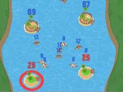 Cluiche Battle For The Islands ar líne