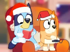 Cluiche Jigsaw Puzzle: Bluey Christmas Party ar líne