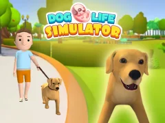 Cluiche Dog Life Simulator ar líne