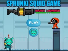 Cluiche Sprunki Squid Game Rocket Launcher ar líne