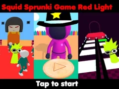 Cluiche Squid Sprunki Game Red Light ar líne