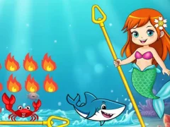 Cluiche Princess vs Shark ar líne