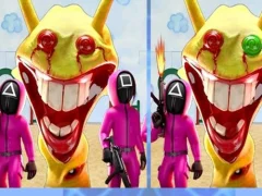 Cluiche Squid Game X Sprunki Anomaly ar líne