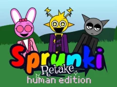 Cluiche Sprunki Retake: Human Edition ar líne