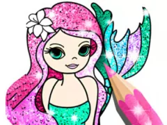 Cluiche Coloring Book: Little Mermaid ar líne