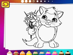 Cluiche Fun Coloring Adventure For Kids ar líne