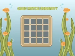 Cluiche Card Match Serenity ar líne