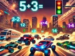 Cluiche Mathematics Racing ar líne