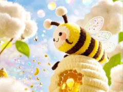 Cluiche Find The Differences: Little Bee's Adventure ar líne