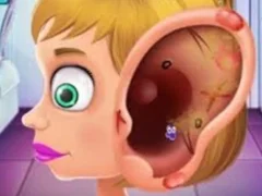 Cluiche Children's Doctor Treating Ears ar líne