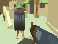 Cluiche Italian Brainrot Animals Attack 3D ar líne