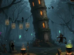 Cluiche Arcane Witch1 Escape ar líne