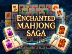 Cluiche Enchanted Mahjong Saga ar líne