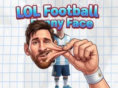 Cluiche LOL Football Funny Face ar líne