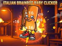 Cluiche Italian Brainrot Baby Clicker ar líne