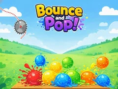 Cluiche Bounce and Pop! ar líne