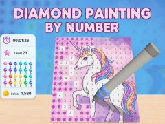 Cluiche Diamond Painting by Number ar líne