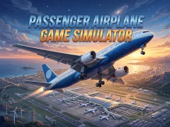 Cluiche Passenger Airplane Game Simulator ar líne