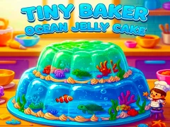 Cluiche Tiny Baker Ocean Jelly Cake ar líne