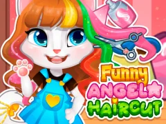 Cluiche Funny Angela Haircut ar líne