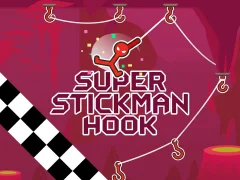 Cluiche Super Stickman Hook ar líne