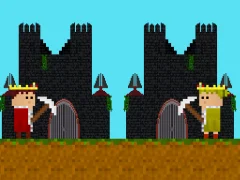 Cluiche Kingdom Castle Wars ar líne