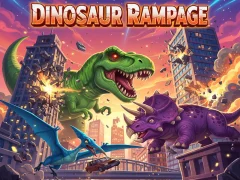 Cluiche Dinosaur Rampage ar líne