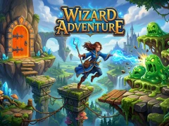 Cluiche Wizzard Adventure ar líne