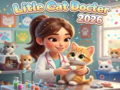 Cluiche Little Cat Doctor ar líne