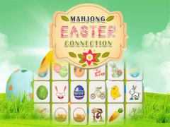 Cluiche Easter Mahjong Connection ar líne