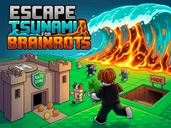 Cluiche Escape Tsunami for Brainrots ar líne