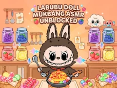Cluiche Labubu Doll Mukbang Asmr Unblocked ar líne