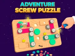 Cluiche Adventure Screw Puzzle ar líne