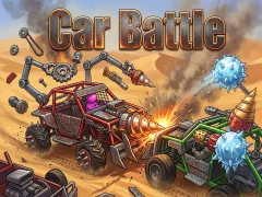 Cluiche Car Battle ar líne